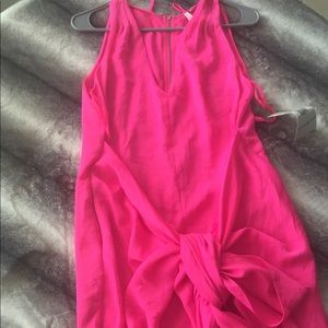 Rachel Roy hot pink dress